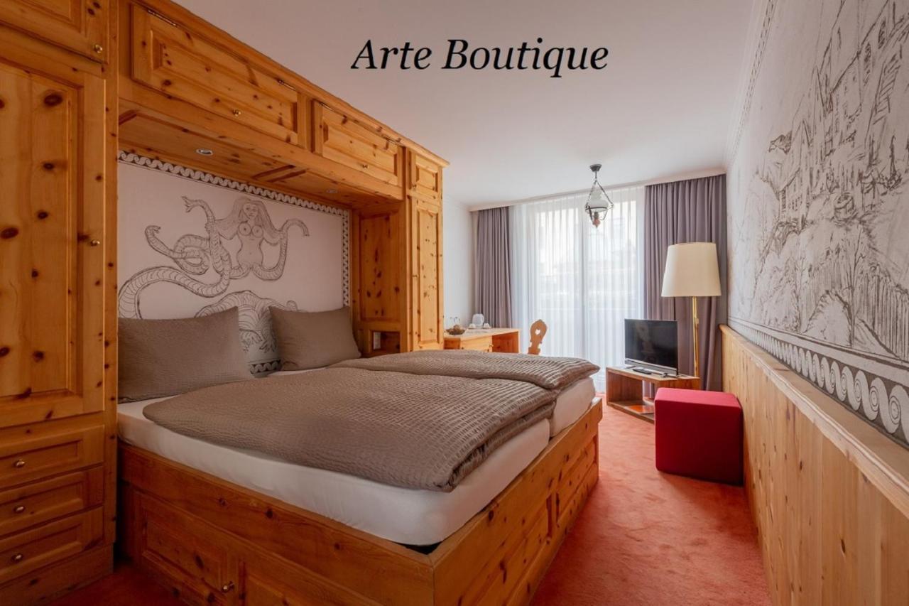 Hotel Arte St. Moritz Bagian luar foto